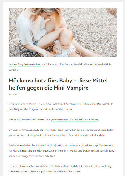 Texterin Familienmagazin